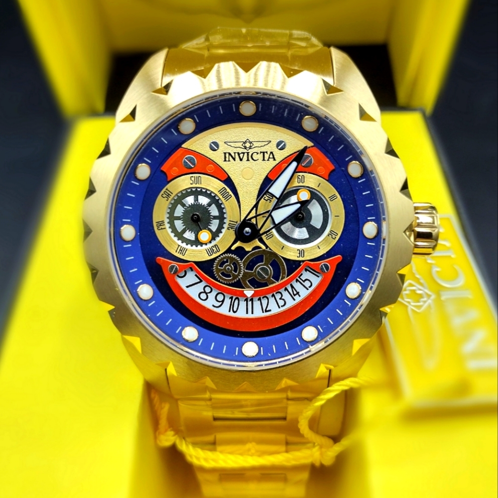 New Invicta Specialty Men's gold tone Watch.